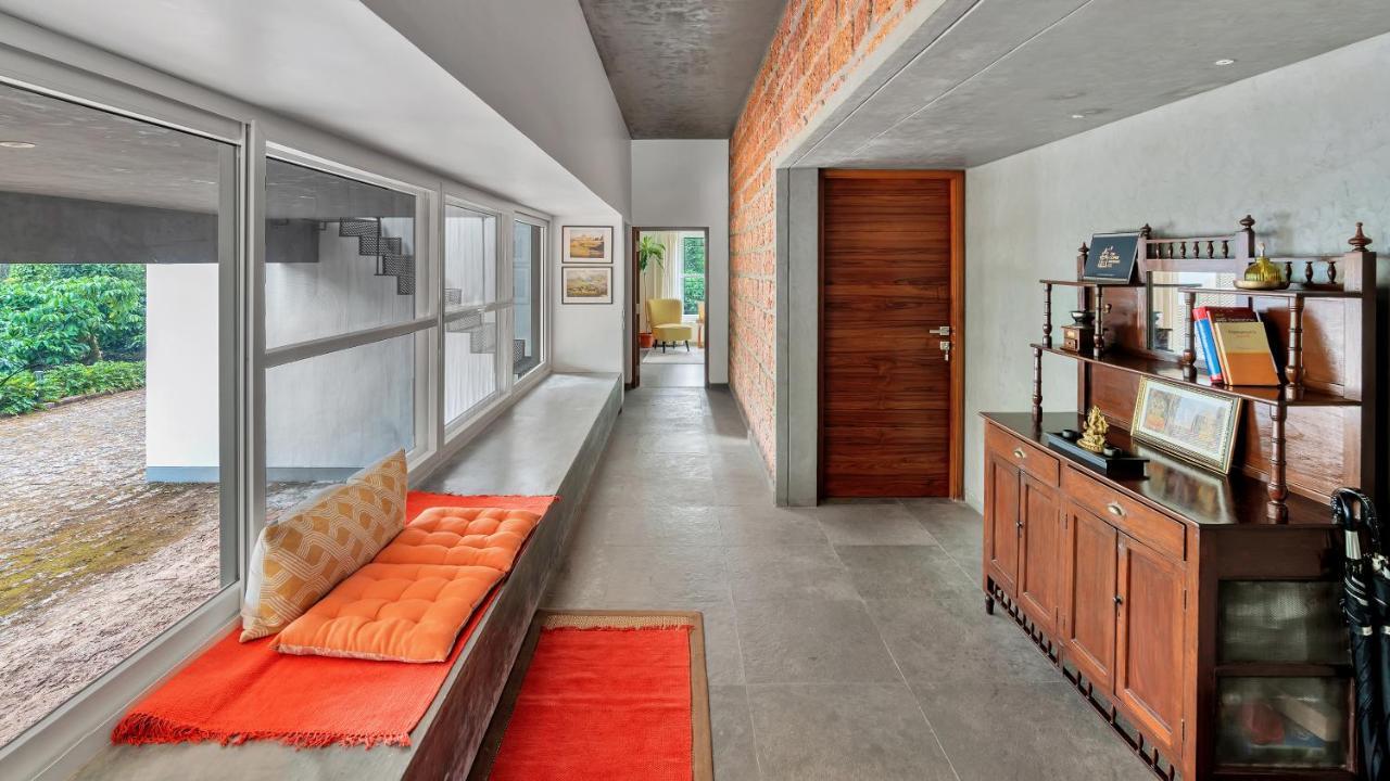 Saffronstays Cafella- A 3-Bdr Elliptical-Roof Villa In Chikmagalur Mudigere Luaran gambar