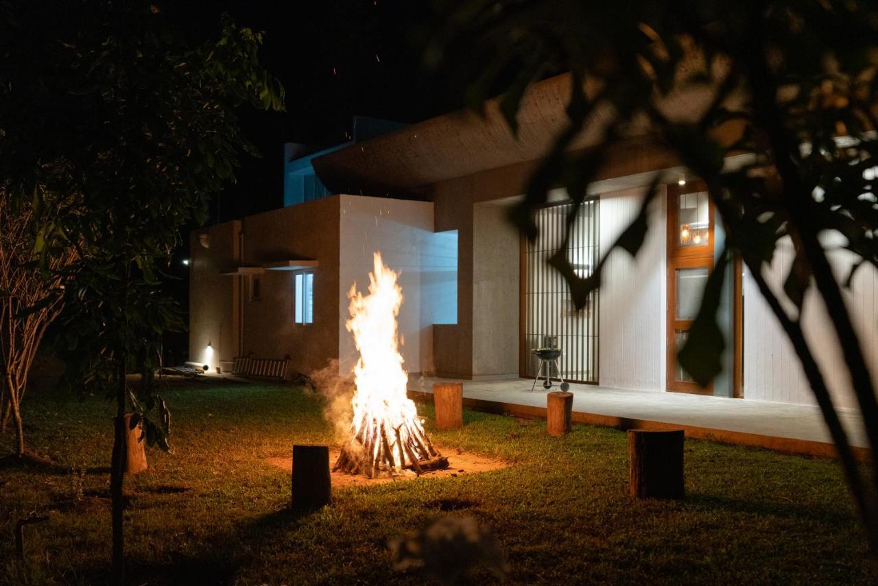 Saffronstays Cafella- A 3-Bdr Elliptical-Roof Villa In Chikmagalur Mudigere Luaran gambar