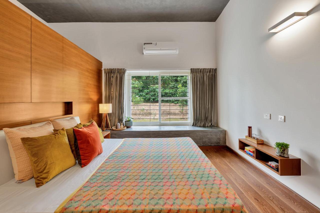 Saffronstays Cafella- A 3-Bdr Elliptical-Roof Villa In Chikmagalur Mudigere Luaran gambar