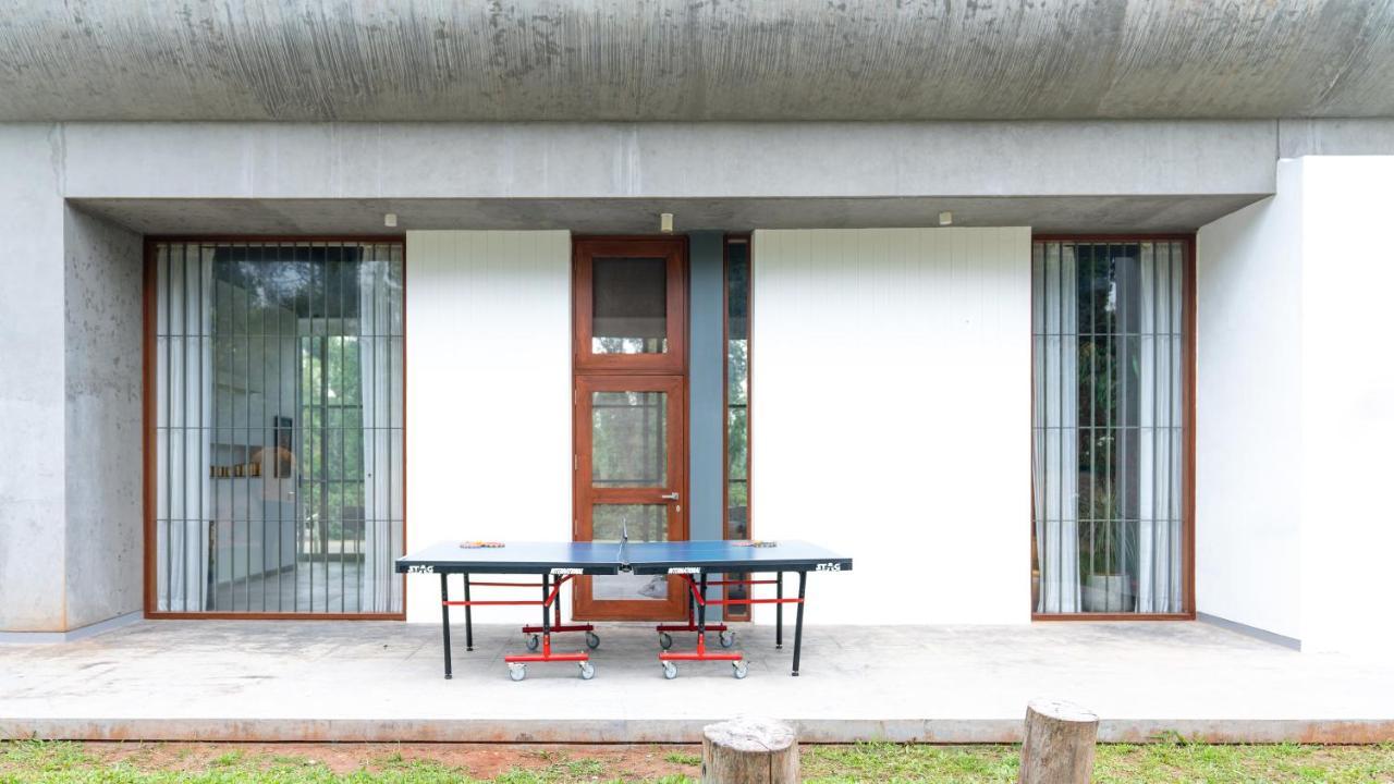 Saffronstays Cafella- A 3-Bdr Elliptical-Roof Villa In Chikmagalur Mudigere Luaran gambar