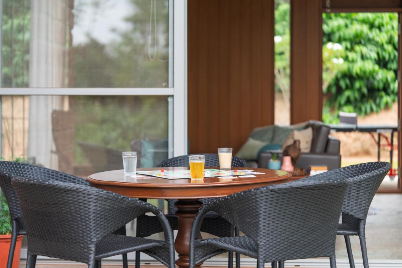 Saffronstays Cafella- A 3-Bdr Elliptical-Roof Villa In Chikmagalur Mudigere Luaran gambar